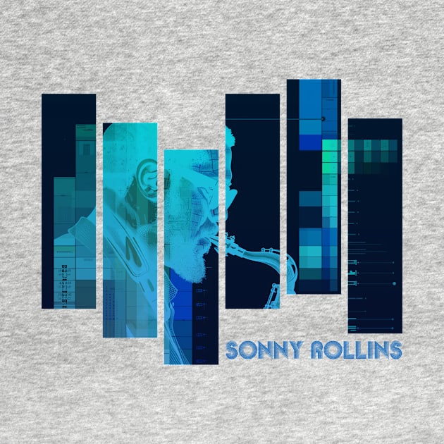 Sonny Rollins by HAPPY TRIP PRESS